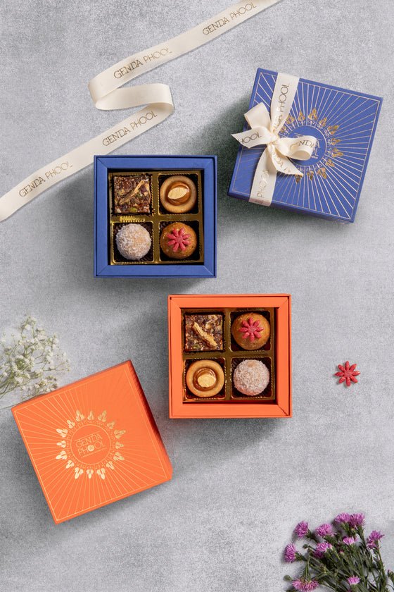 4 Piece Refined Sugar-free Mithai Box