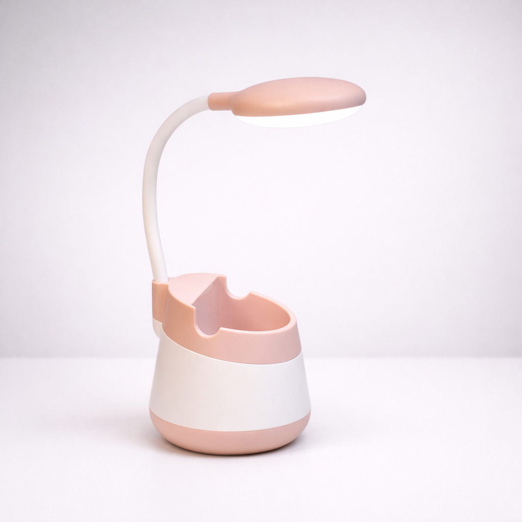 Work Table Lamp with Pen Stand