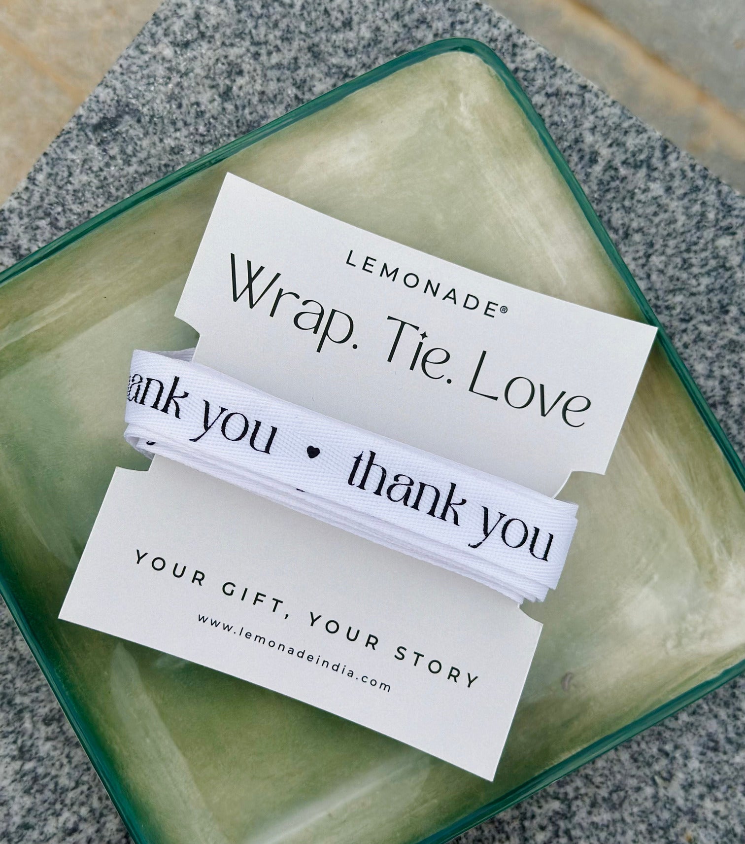 Thank You - Twill Ribbon