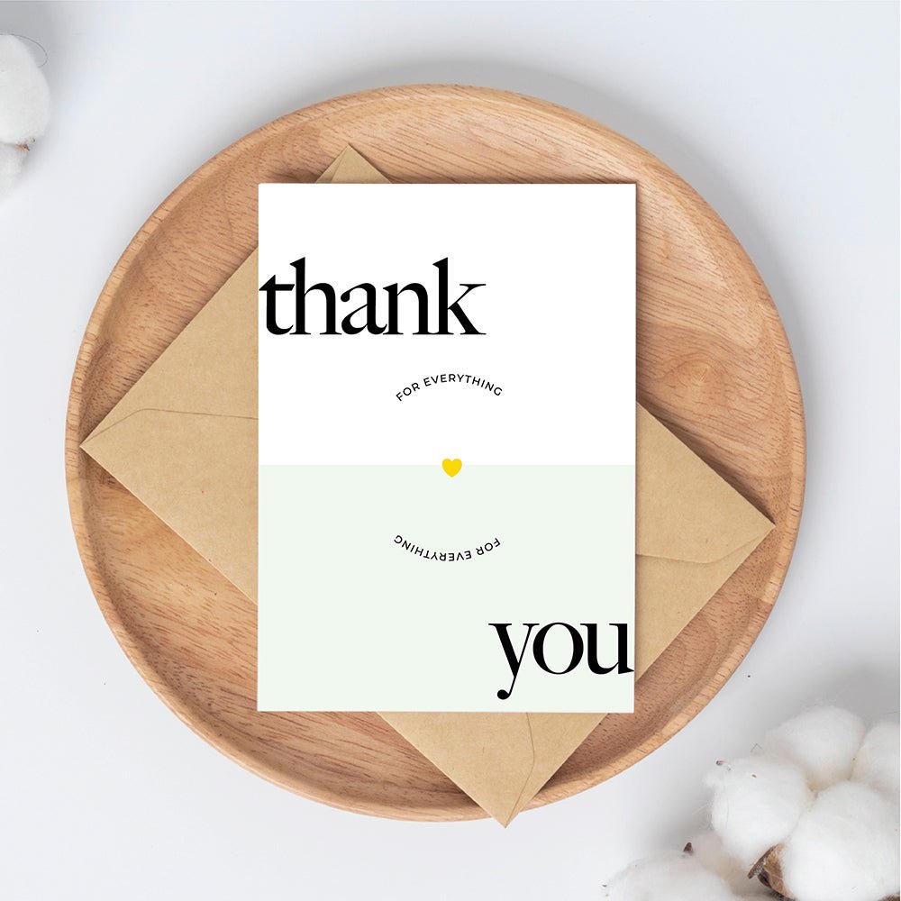 Thank you Card