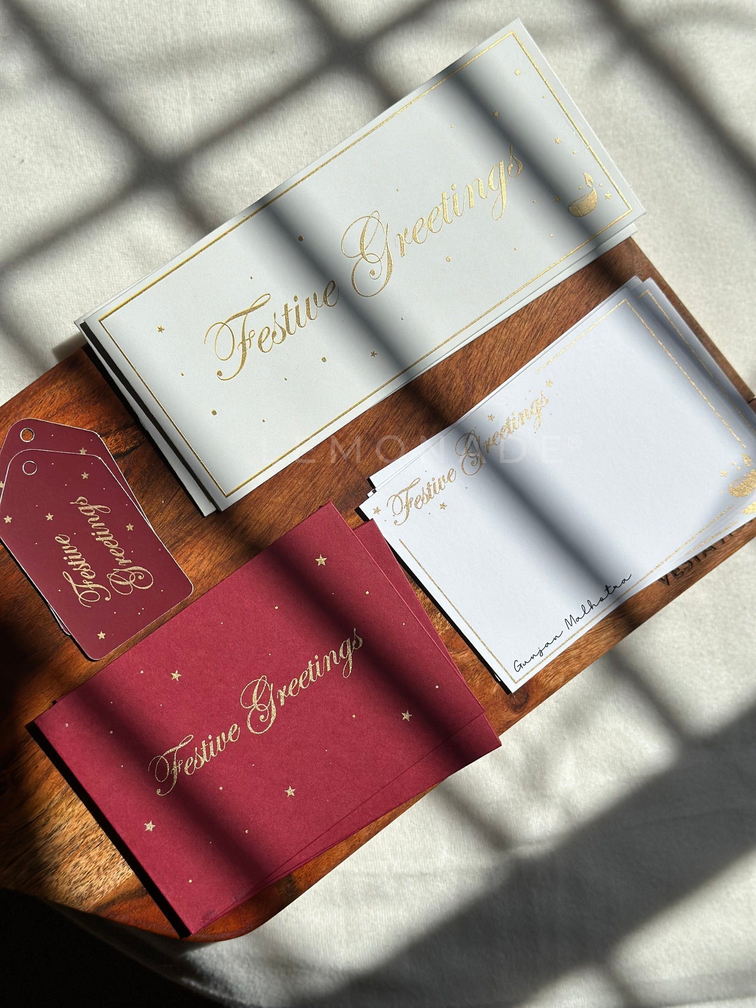 Personalized Gift Hamper Box - Festive Stationery