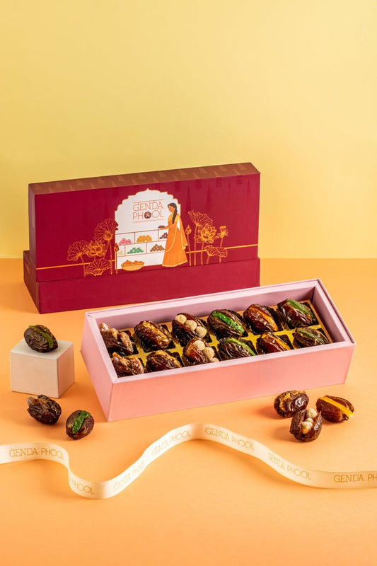 Stuffed Medjool Dates - Box of 12