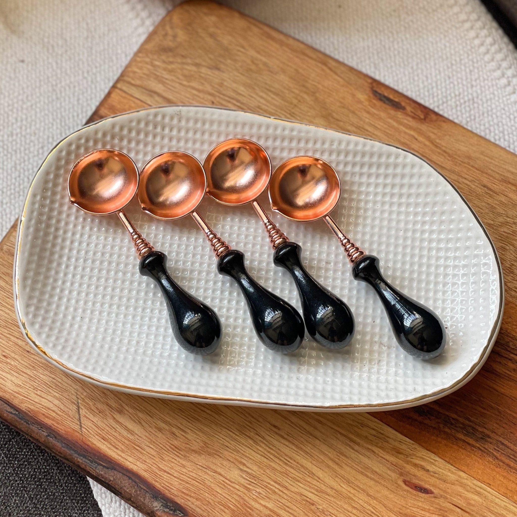 Wax Seal Melting Spoon | Rose Gold | Wax Seal Accessory India